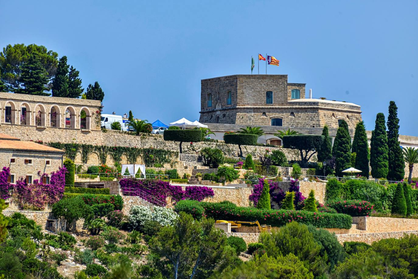El lugar de la boda: Sa Fortalesa, un castillo del S.XVII 