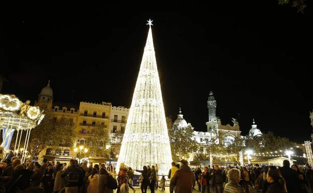 Valencia ilumina este viernes la Navidad | Las Provincias