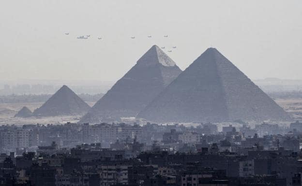 Pirámides de Giza./AFP