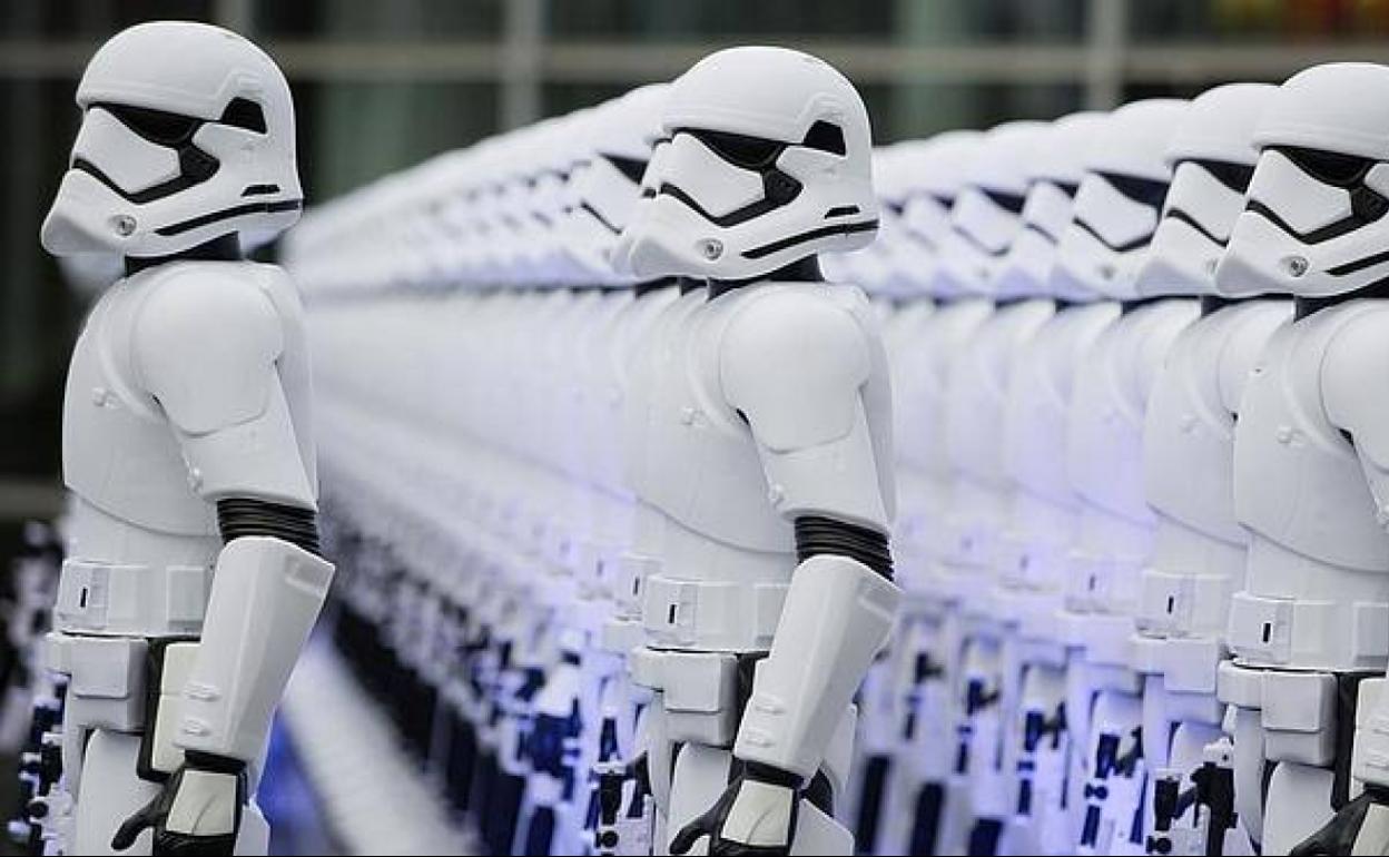 muñecos de la guerra de las galaxias star wars