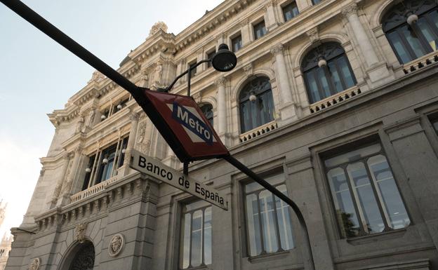 Fachada del Banco de España, en Madrid /óscar chamorro