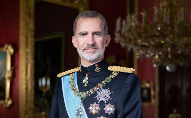 Retrato oficial del Rey Felipe VI./Casa Real