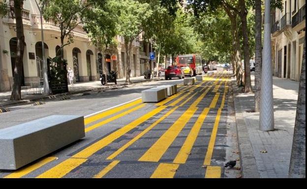 Barcelona eliminará los bloques de hormigón para la seguridad de las motos