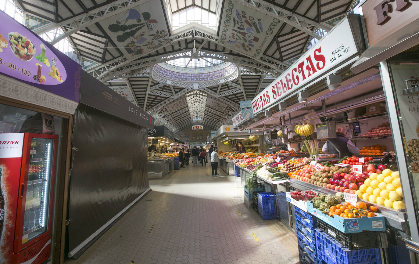 Imagen del Mercado Central estos últimos días.