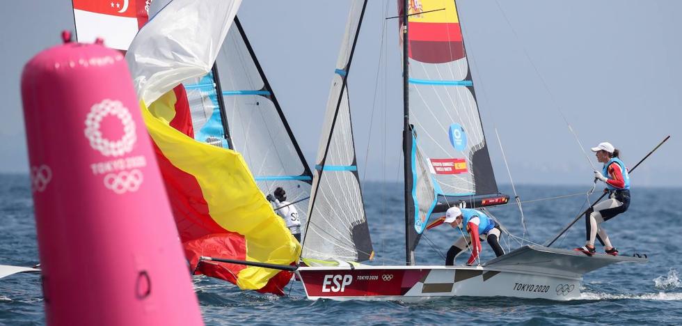 Tokio 2020 | Vela: Támara Echegoyen y Paula Barceló, a las puertas de medalla en 49erFX - Vimarsana News