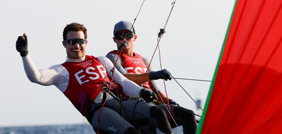 Tokio 2020 | Vela: Diego Botín y Iago López se caen del podio de 49er - Vimarsana News