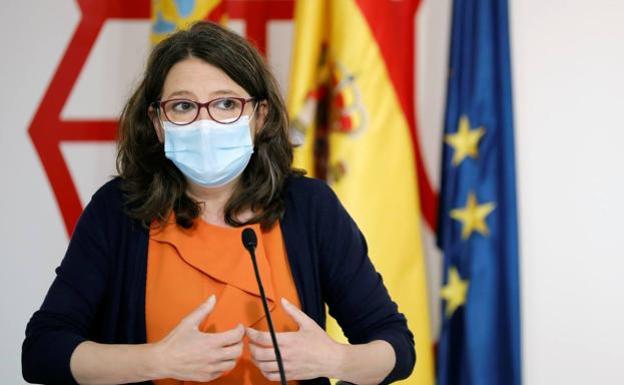 Mónica Oltra, vicepresidenta y portavoz de la Generalitat Valenciana./EFE