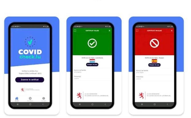La aplicación elegida por el Consell para escanear el pasaporte Covid no está en español