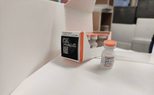 Las 150.000 vacunas pediátricas ya están en la comunidad