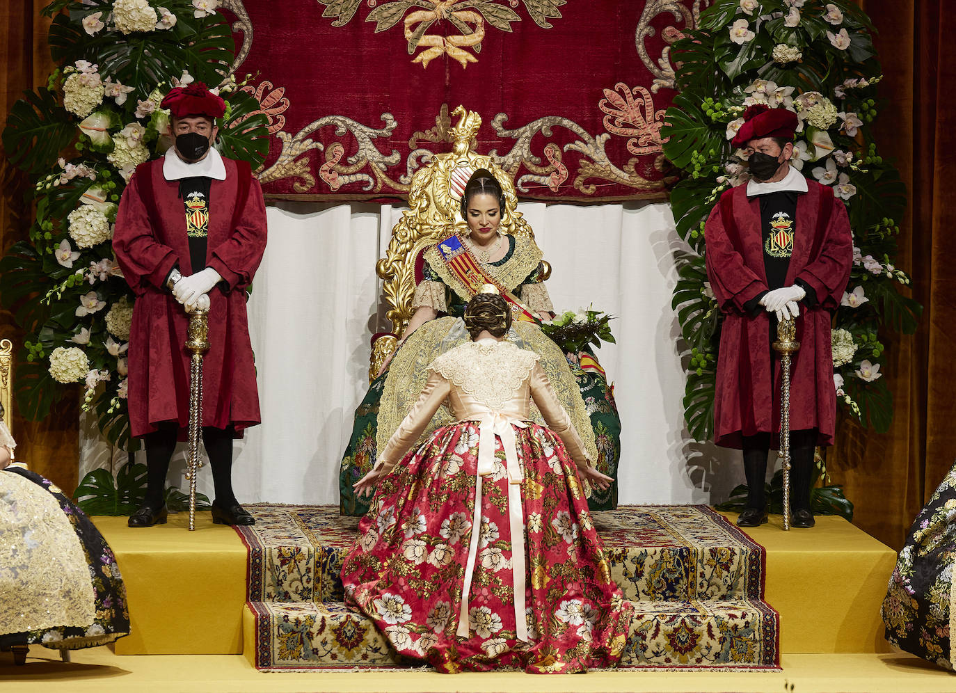 Fotos Fallas 2022 Exaltación de la fallera mayor de Valencia 2022