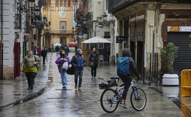 La capital, Valencia, registra el mes más lluvioso desde 1884./ Ivan arlandis