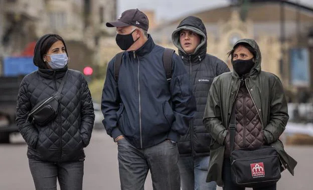 Descenso del viento y la temperatura en Valencia.