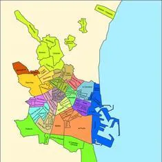 mapa distritos valencia Mapa de los barrios y distritos de Valencia | Las Provincias