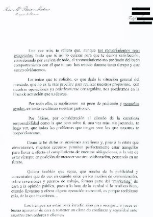 Las cartas de petición de auxilio de la familia Ruiz 